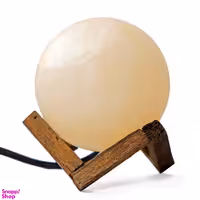 آباژور رومیزی سنگ نمک گوی سایز 13