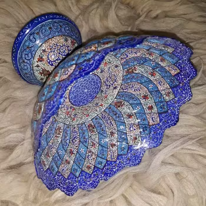 کاسه پایه دار 20 سانتی /شکلات خوری