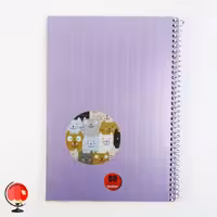 دفتر مشق 80 برگ سیمی طرح گربه ها آپادانا