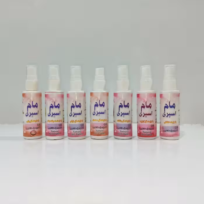 مام (اسپری) رایحه (ادکلنی وگلهای  بنفشه ونرگس و ارکیده و محمدی و همیشه بهارویاس)