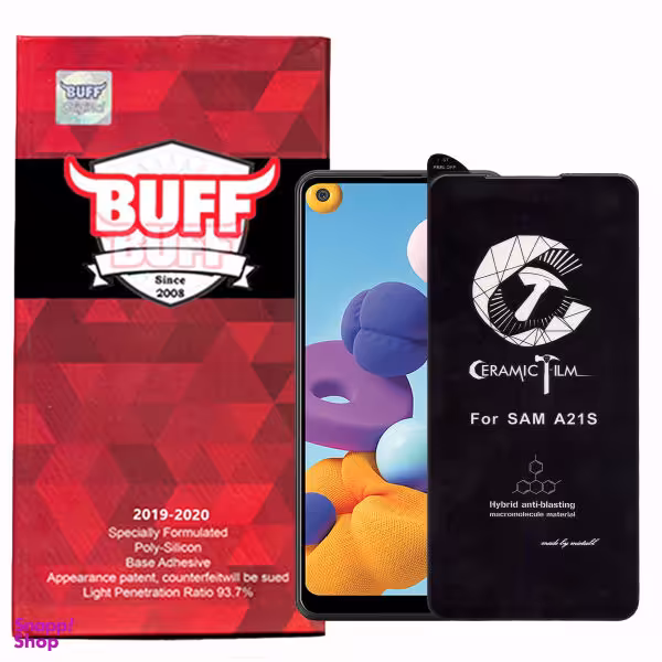 محافظ صفحه نمایش سرامیکی بوف مدل CF9 مناسب برای گوشی موبایل سامسونگ Galaxy A21