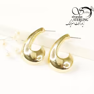 گوشواره حلالی استیل کد 7563