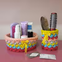 سبدتریکو رنگی رنگی