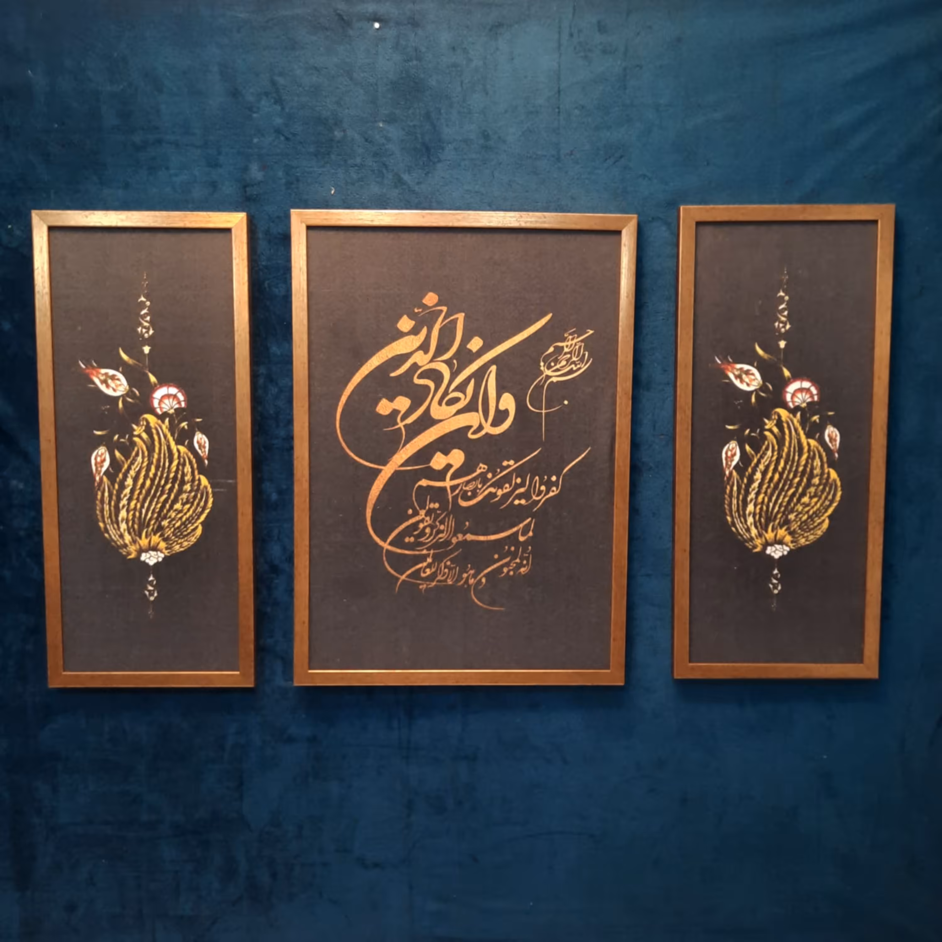 تابلو سه تکه دکوراتیو کد213