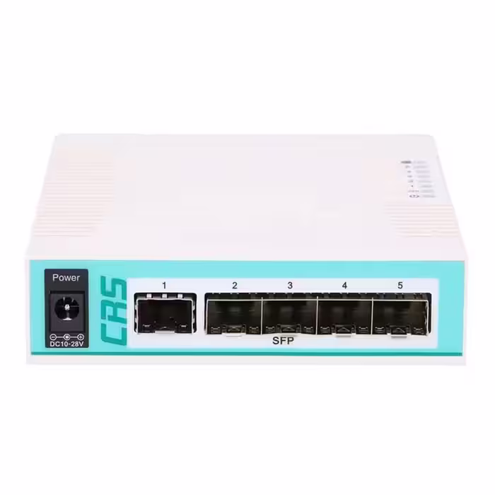 قیمت و خرید کلود روتر سوئیچ میکروتیک مدل CRS106-1C-5S | یاس ارتباط