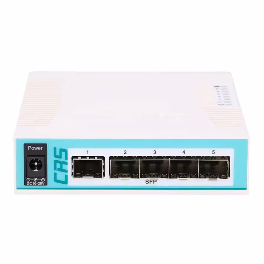 قیمت و خرید کلود روتر سوئیچ میکروتیک مدل CRS106-1C-5S | یاس ارتباط