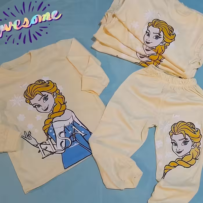 بلوز وشلوار طرح السا