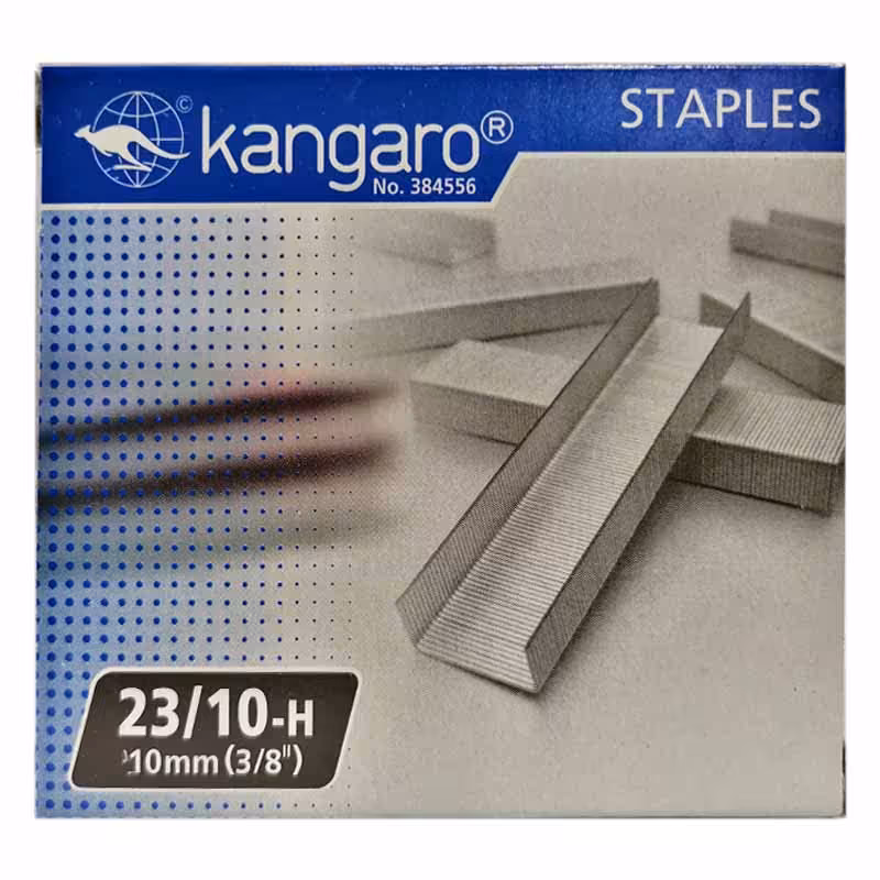 خرید سوزن منگنه سایز 23/10 کانگارو بسته 1000 عددی استیل