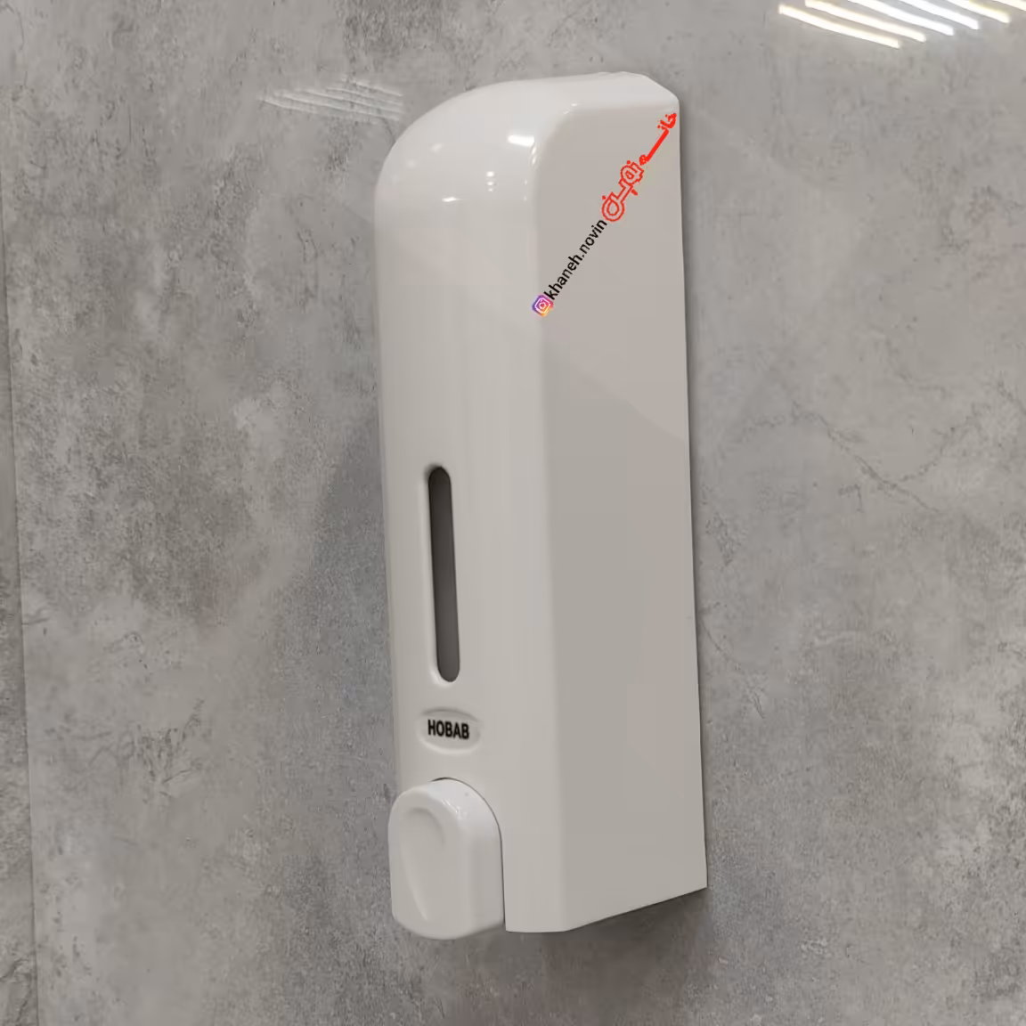 جامایع دیواری حباب مدل شقایق رنگ سفید (خرید بالای یک میلیون تومان ارسال رایگان)