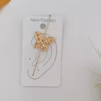  گوشواره کراس استیل برند فشن نگین دار ارسال رایگان