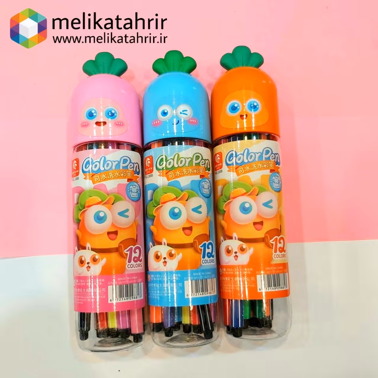 ماژیک رنگ آمیزی هویج 12 رنگ