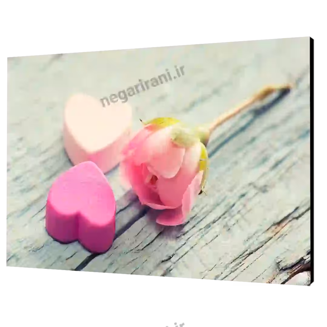تابلو  شاسی قلب و گل  مدل  AH5