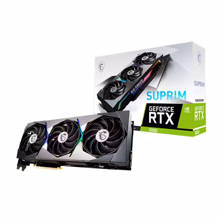 کارت گرافیک ام اس آی GeForce RTX 3090 SUPRIM 24G