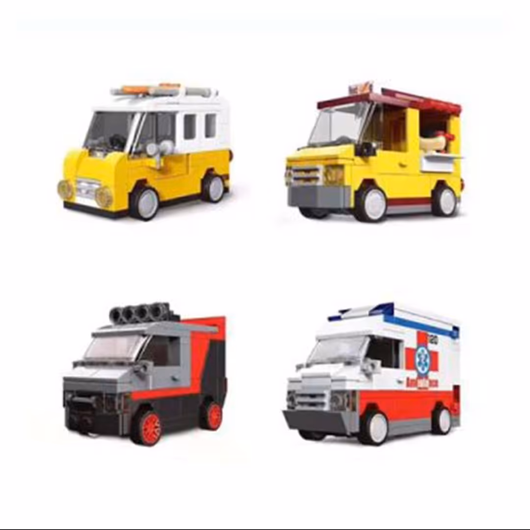 لگو ماشین عقب کش MINI RACING