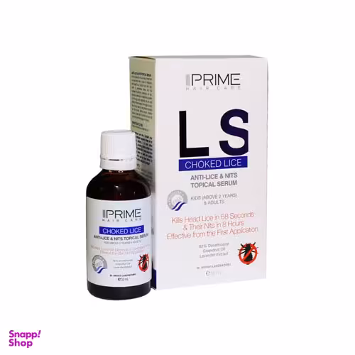 سرم مو برطرف کننده حشرات پریم (Prime) مدل LS حجم 50 میلیلیتر