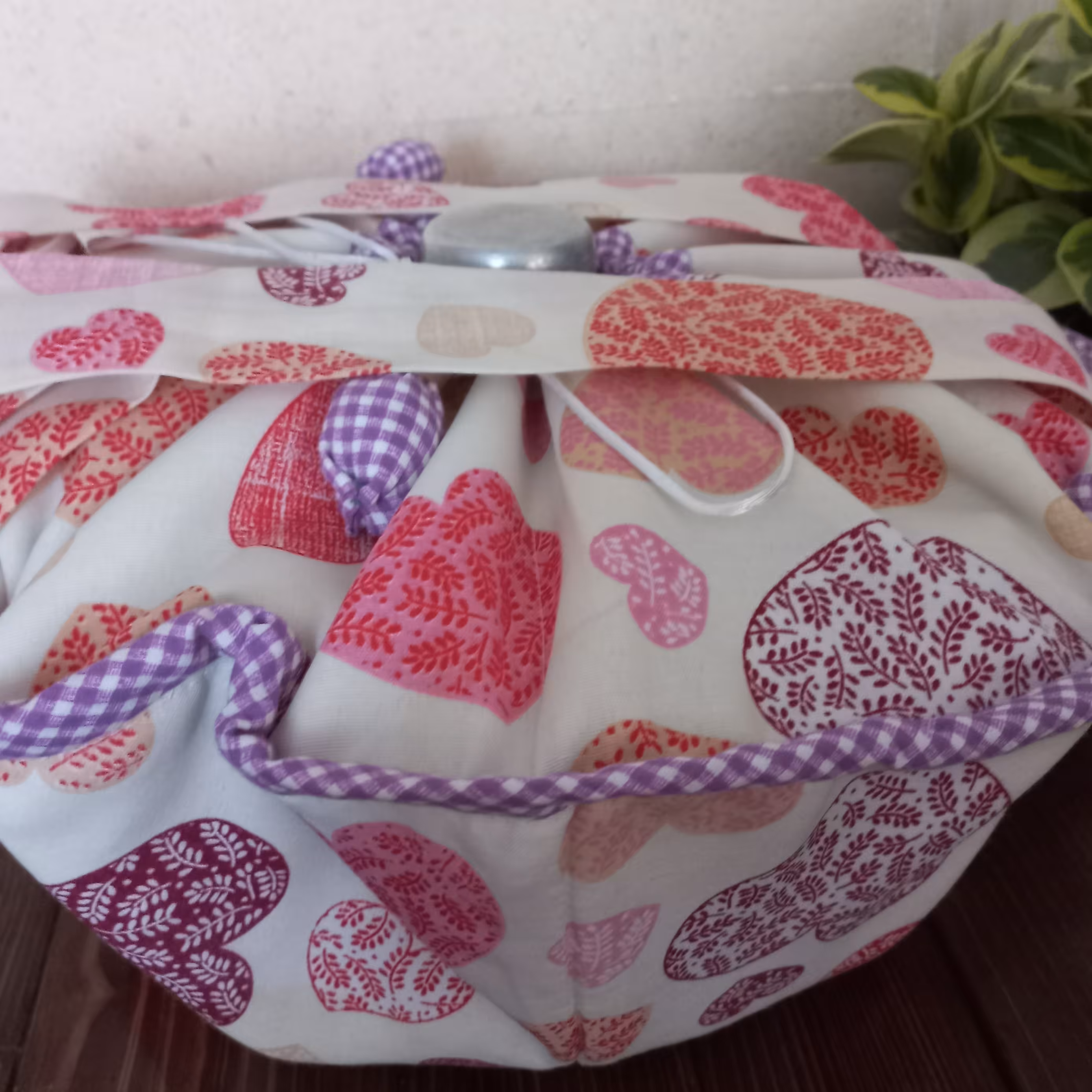 کاور قابلمه و کیسه سبزی،کاور گرم نگهدارنده و حمل راحت قابلمه سه لایه لایه میانی پشم شیشه کوبیده 