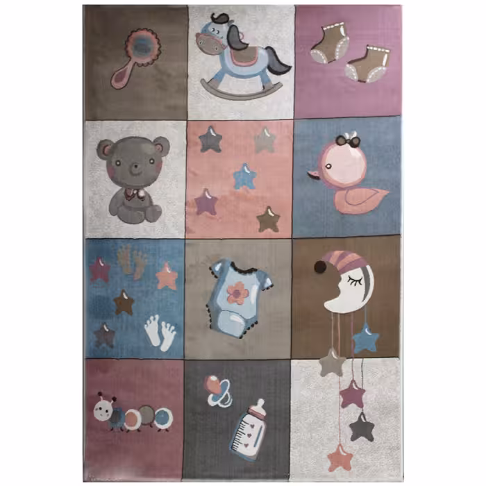 فرش کودک افرند کد 150 (یک و نیم متری)