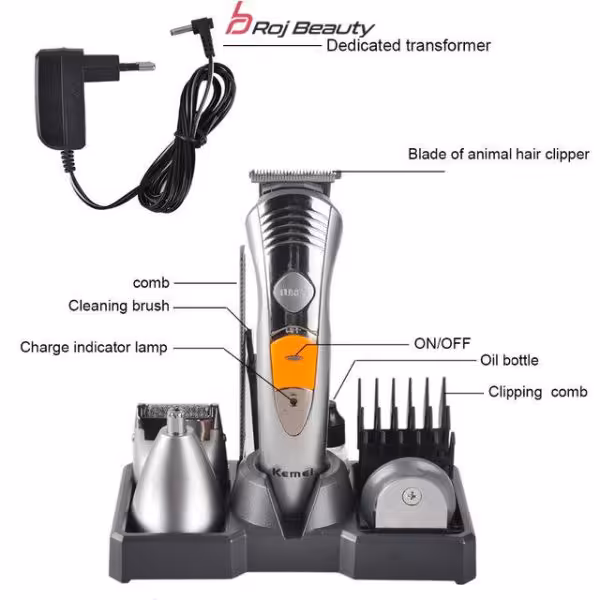 ریش تراش 7in1کیمیKemeiمدلkm580A