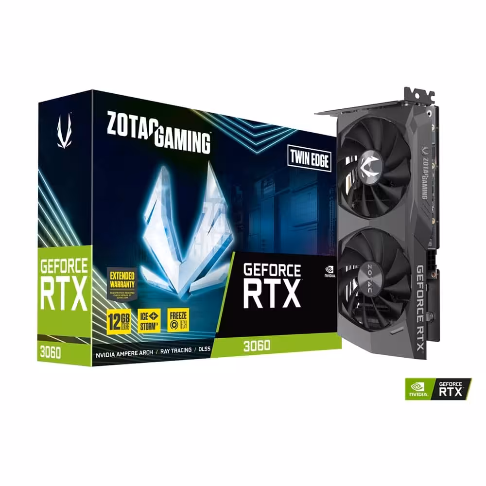 کارت گرافیک زوتک ZOTAC RTX 3060 Twin Edge 12GB