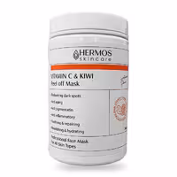 ماسک لاتکسی ویتامین سی و کیوی | Vitamin C & kiwi peel off mask هرموس