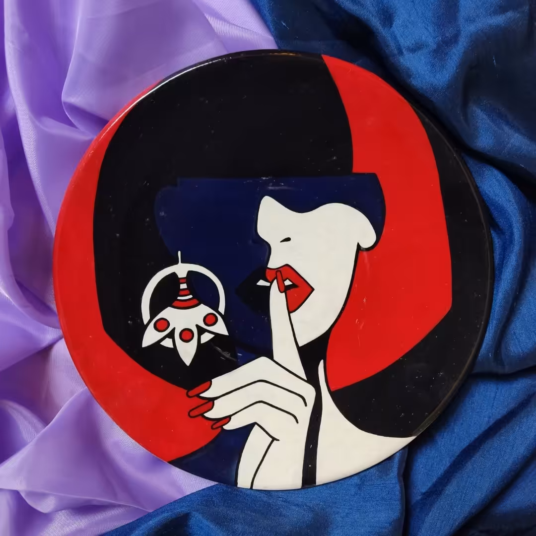 دیوارکوب سفالی 