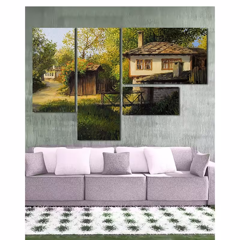 تابلو شاسی دکوراتیو آریکان کد TA4403 سایز 124x80