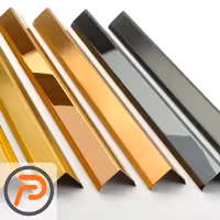 نبشی کنج بیرون استیل 2 در 2