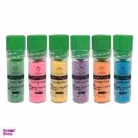 پودر رنگ رزین اپوکسی اوریران مدل GLITTER Powder حجم 15 میلی لیتر بسته 6 عددی