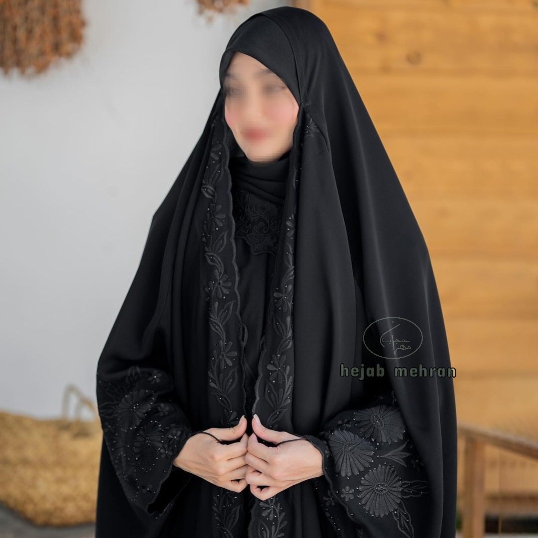 عربی اصیل سوپر ژرژت گلدوزی طرح قاصدک