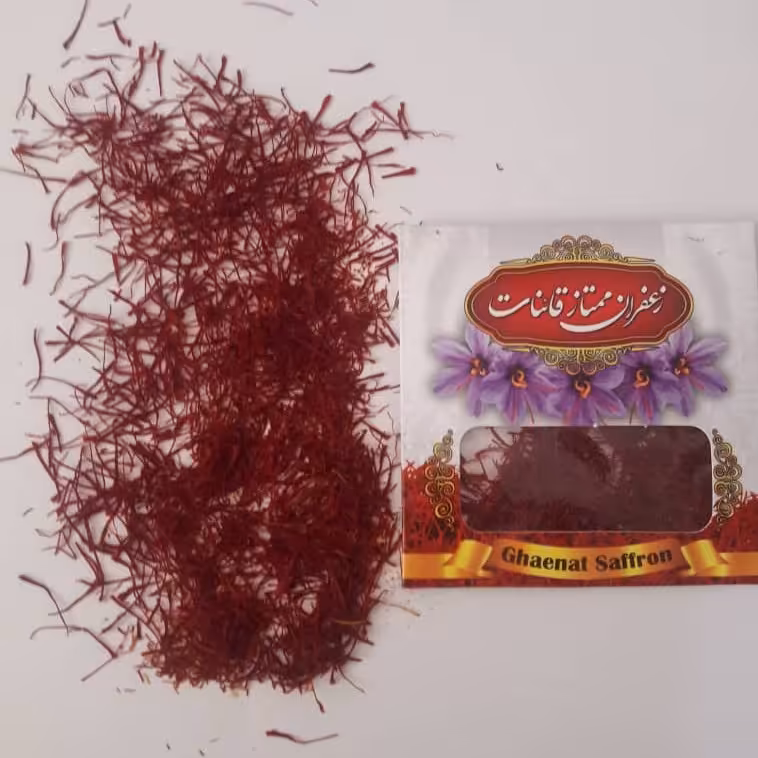 زعفران ممتازقائینات وزن یک مثقال