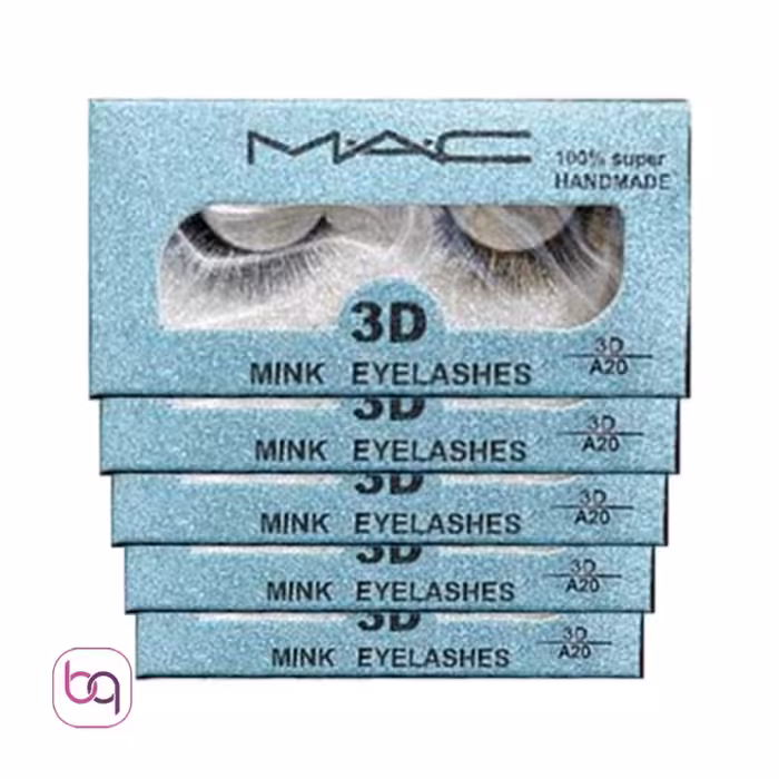 پک 10 عددی مژه مصنوعی چشم سه بعدی - 5 سایز - عمده - بانه گالری