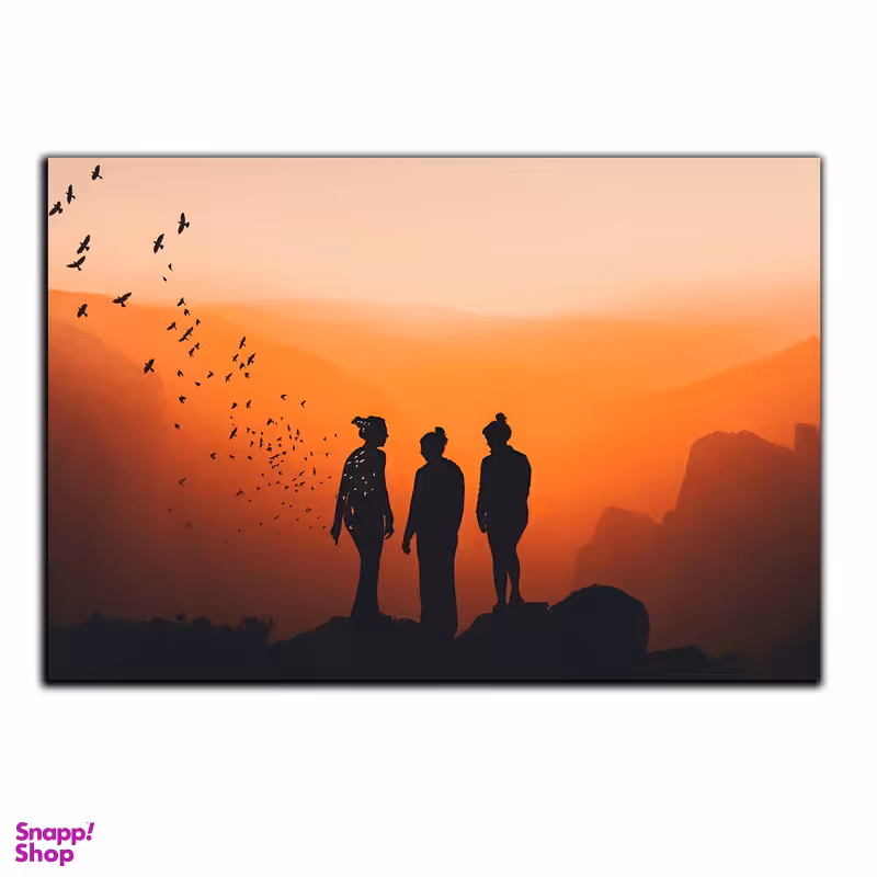 تابلو شاسی بکلیت طرح کوه نوردی و دوستی مدل SH-S5565