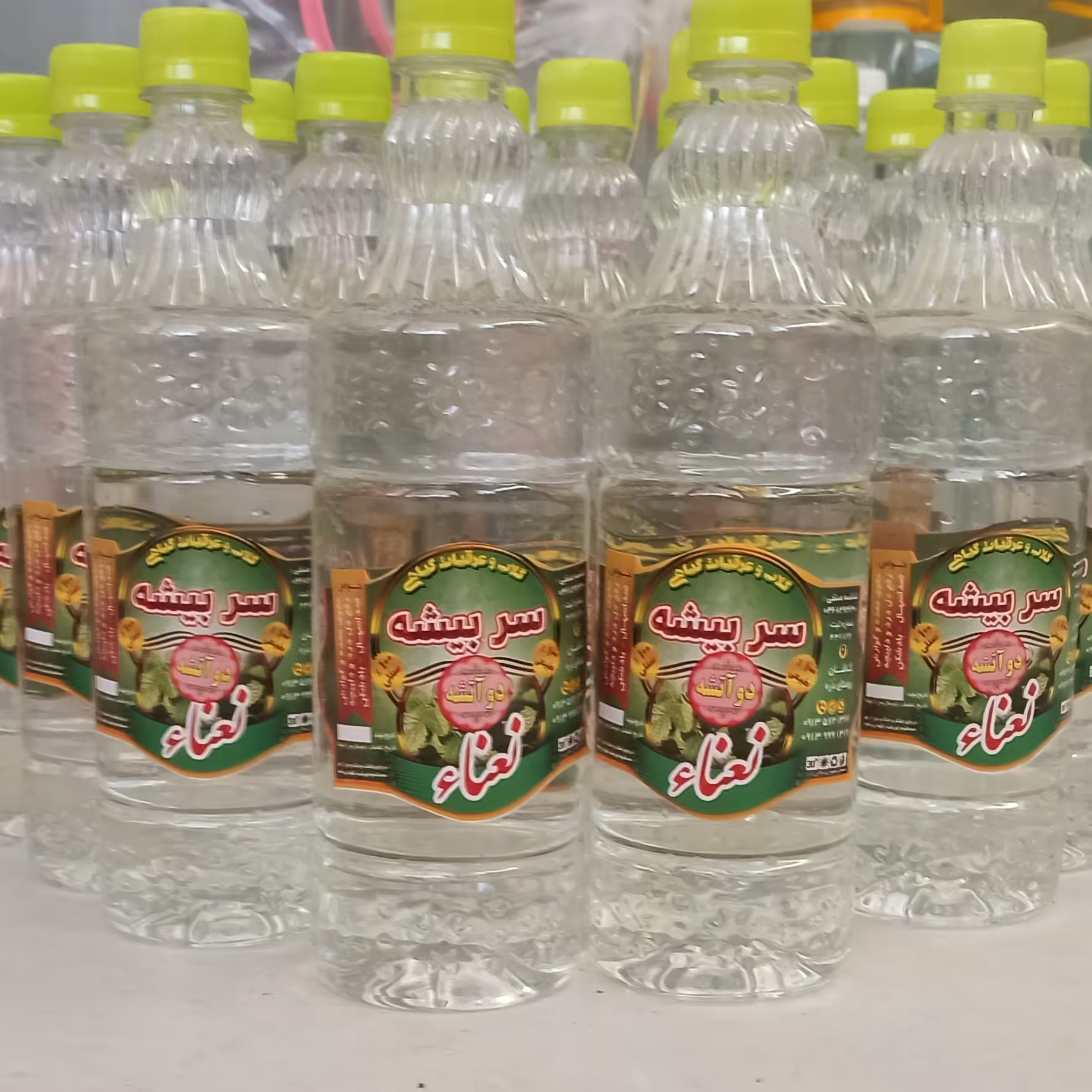 عرق نعنا دوآتشه سربیشه یک لیتری 