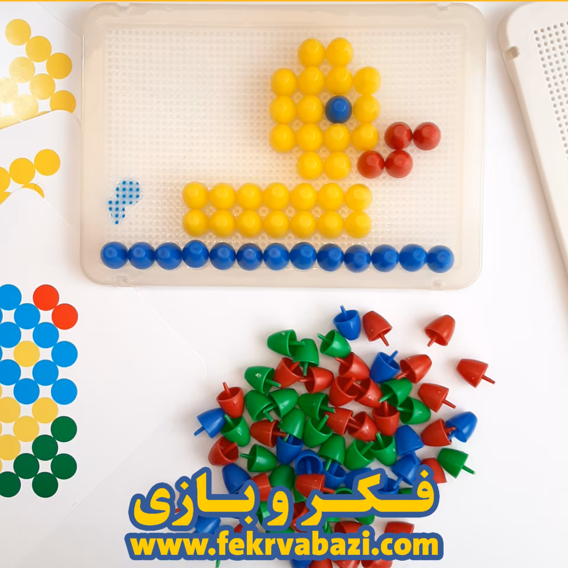 بازی فکری هنر موزاییک 100 مهره