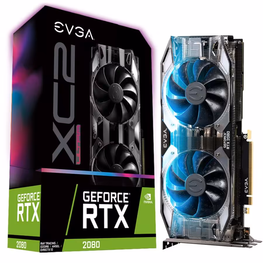 کارت گرافیک ای وی جی ای مدل GeForce RTX 2080 XC2 ULTRA GAMING با حافظه 8 گیگابایت