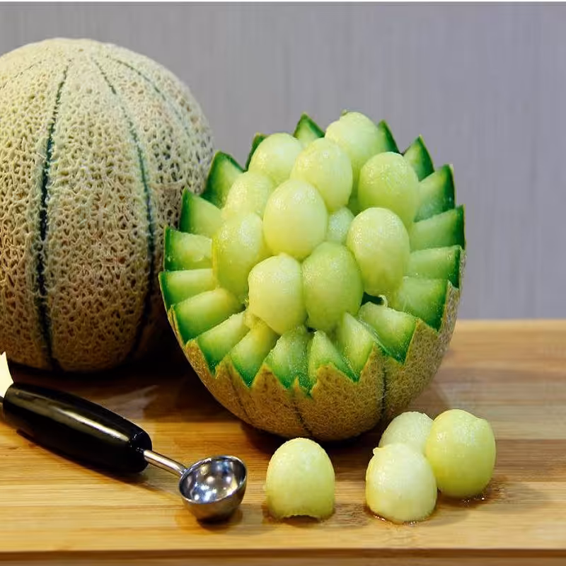 اسکوپ میوه آرایی اعلا دسته دار