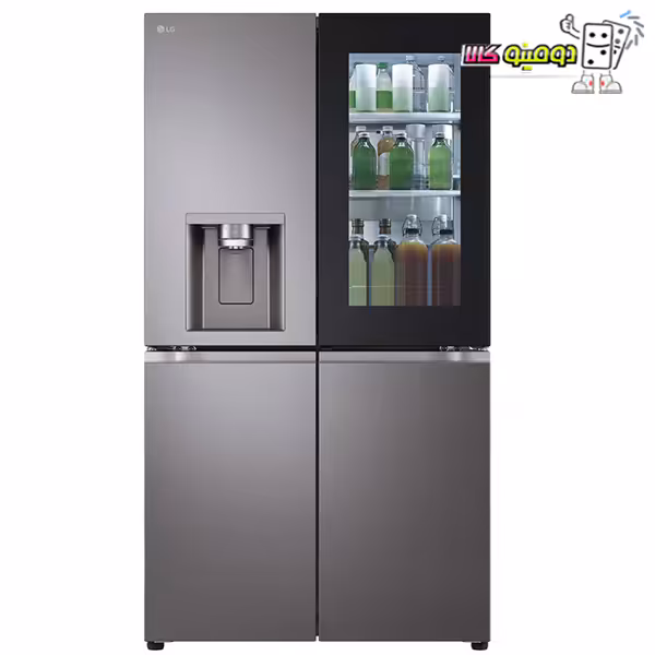 خرید یخچال فریزر ال جی مدل X33 سفید و سیلور - دومینو کالا