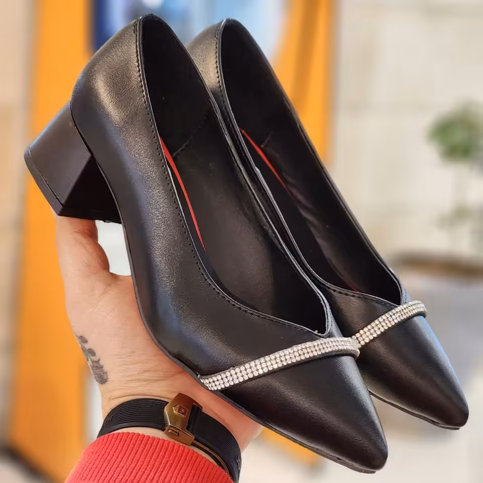 کفش مجلسی نگینی