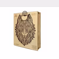 پازل چوبی وود بست مدل هاسکی شیطان Wood Bests Naughty Husky