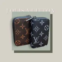 کیف کارتی زیپ دار طرح برند لویی ویتون LV