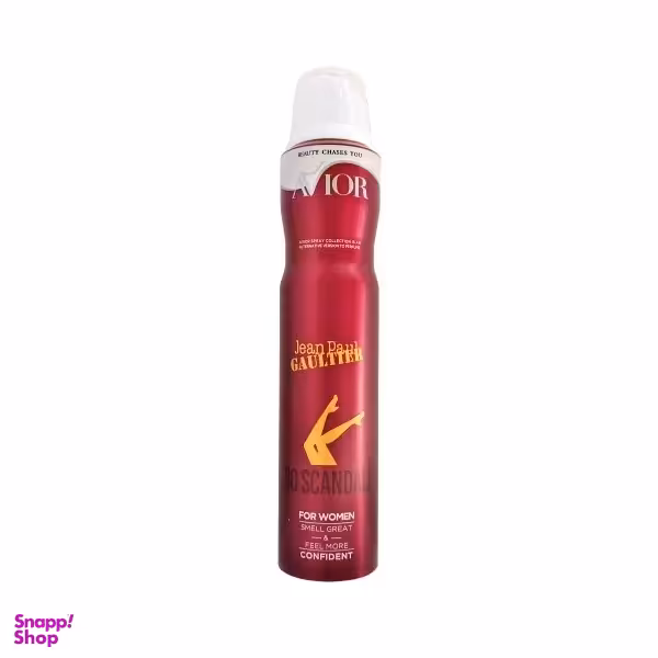 اسپری بدن زنانه اویور مدل Jean Paul Gaultier Scandal by Night حجم 200 میلی لیتر