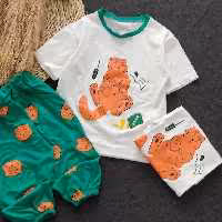 تیشرت شلوارک اسپورت گربه 