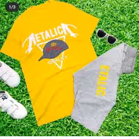 تیشرت و شلوارک طرح کلاه