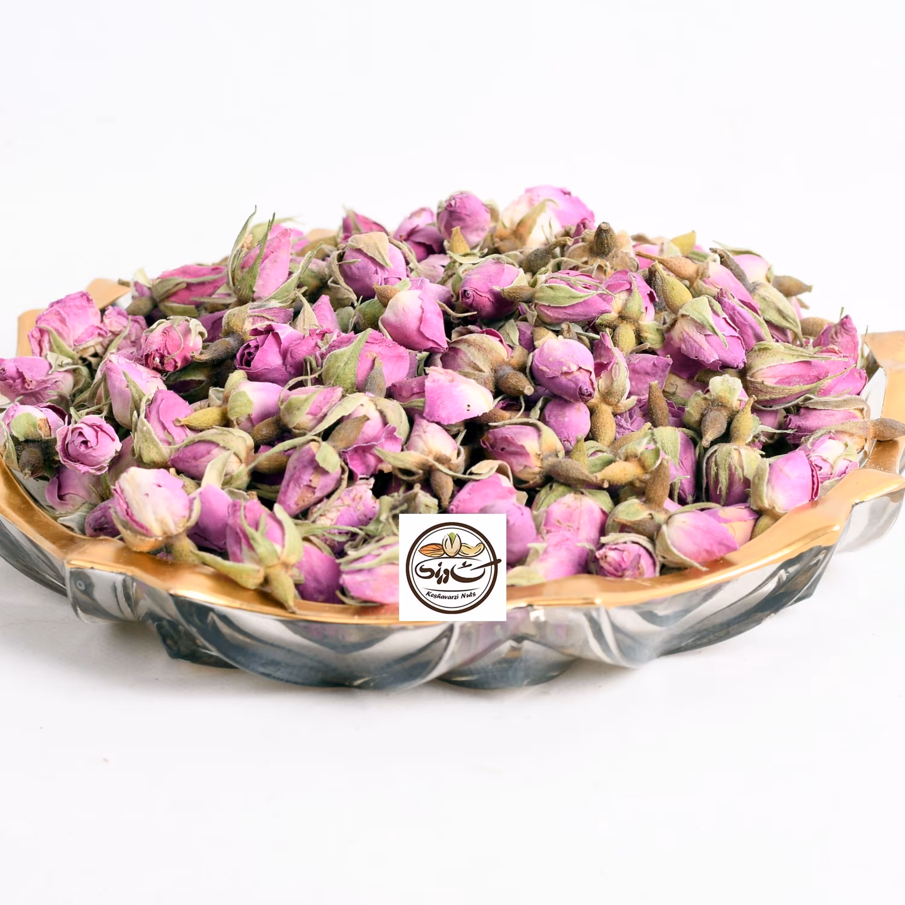 غنچه گل محمدی شیراز 100 گرمی خالص