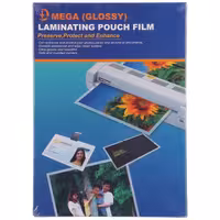 طلق پرس شفاف 125 میکرون  154*216mm مگا