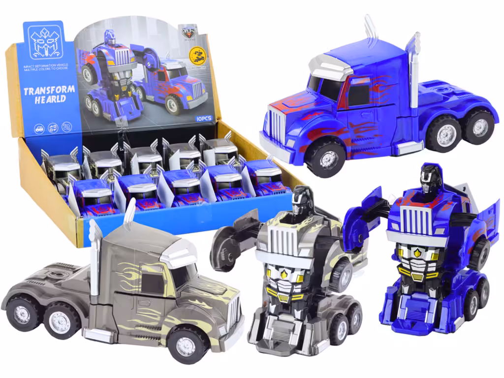 تریلی قدرتی تبدیل شونده به ربات اسباب بازی