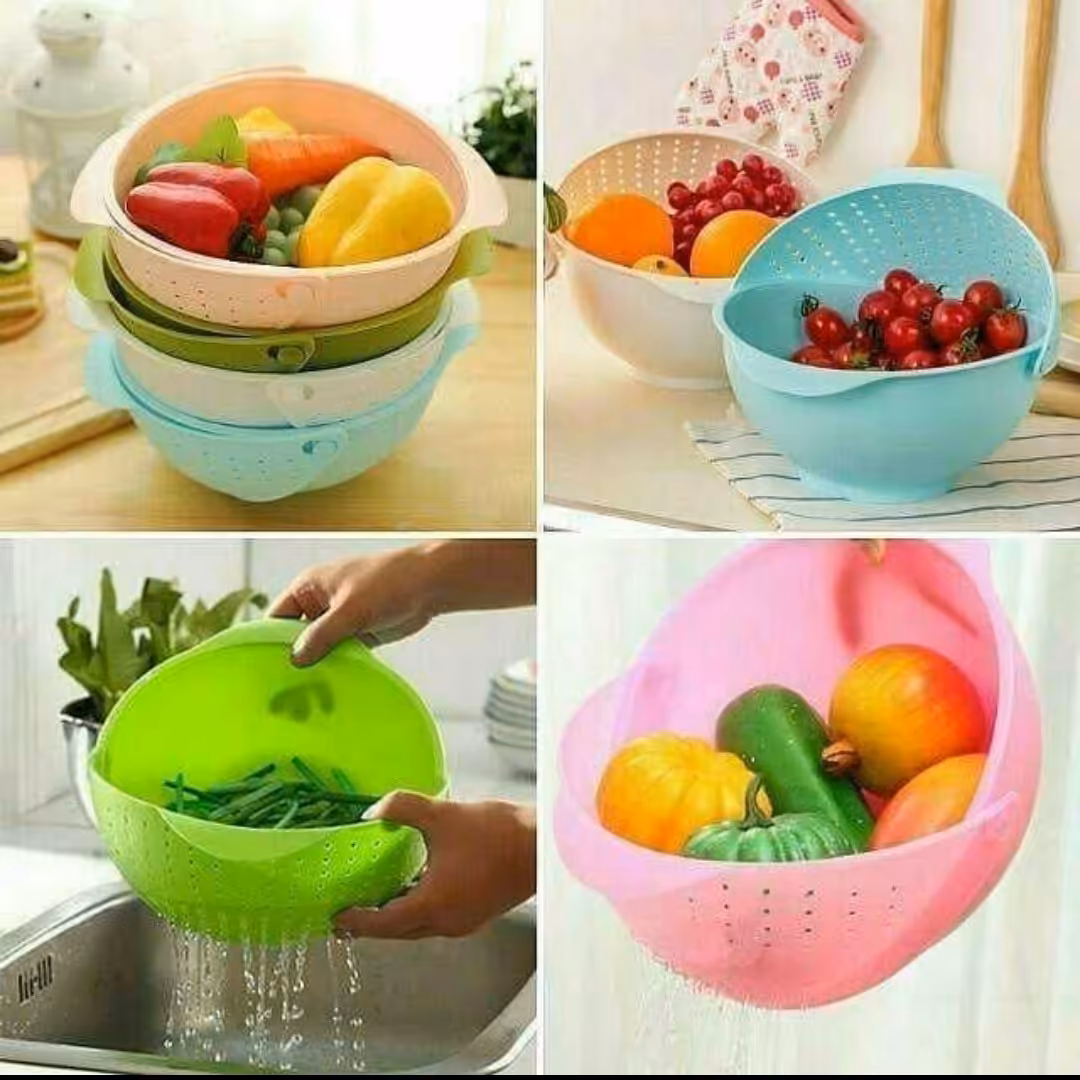 لگن آبکش دار  پلاستیکی 
