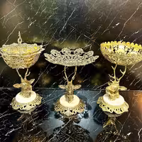 ست پذیرایی  گوزن برنزی قیمت سه تیکه   