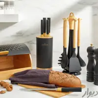 ست چاقو استنددار  شش پارچه محصول کاراجا ترکیه