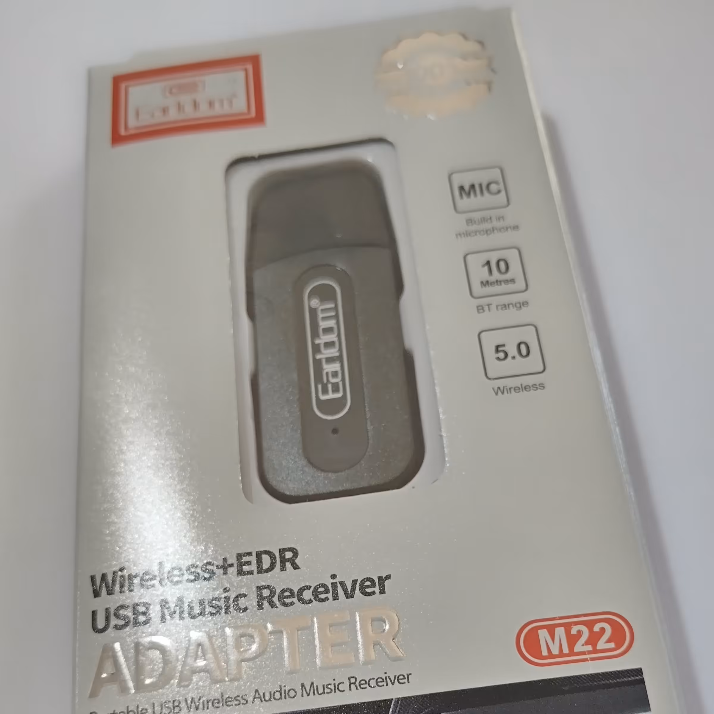 دانگل بلوتوث ارلدام مدل m22 رنگ مشکی 